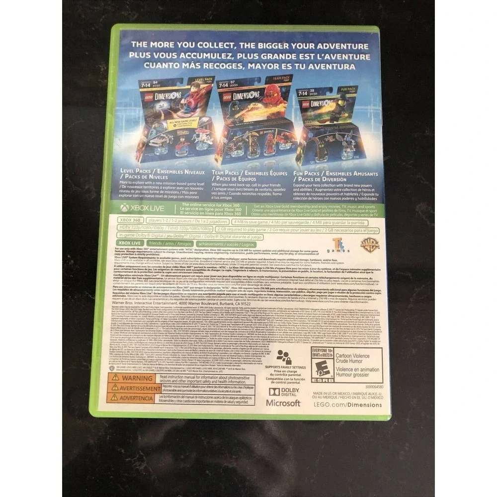 Lego Dimensions‎ Xbox 360 Tested